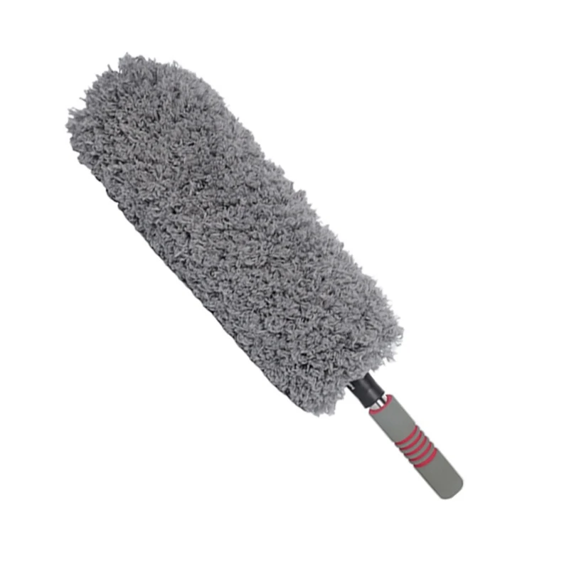 

Y9UC Electro Attraction Vehicle Care Brush Sturdy ABS Handle Detachable Head Space Saving Design For Interior Exterior Use