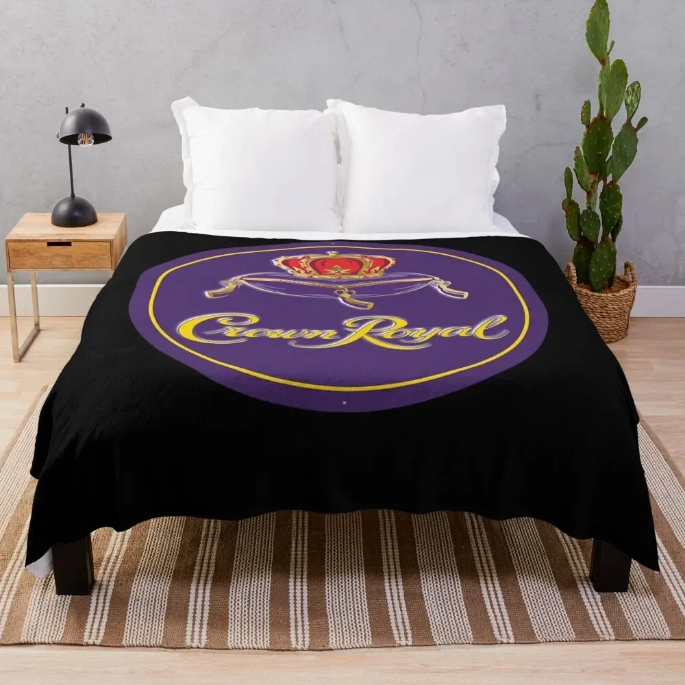 

Crown Royal Essential Logo Essential Throw Blanket Summer Beddings Summer blankets and throws Flannel Blankets