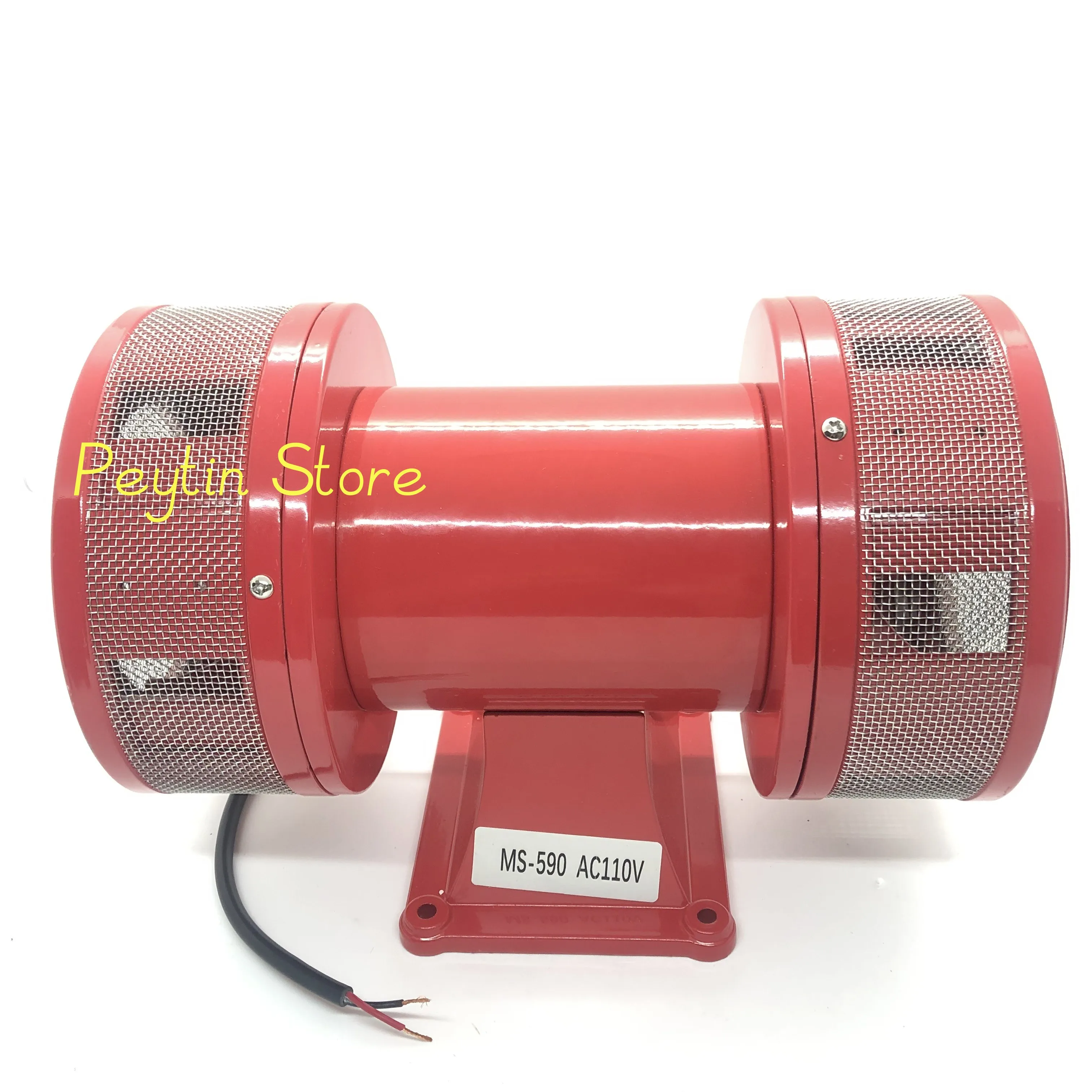 1Pc MS-590 AC 110V AC 220V(230V) Factory School Air Defense Mine Flood Prevention Motor Alarm