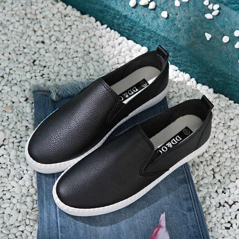 Shoes Woman 2024 All-Match Casual Female Sneakers Autumn Slip-on New Fall Slip On Leisure Women Shoes Autumn Casual Female Sneak