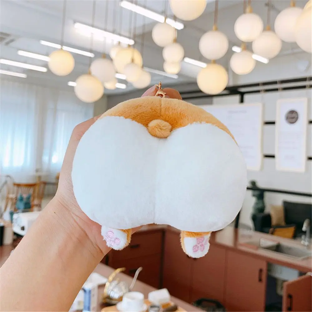 Student Cute Soft Keychain Bag Decoration Fidget  Butt