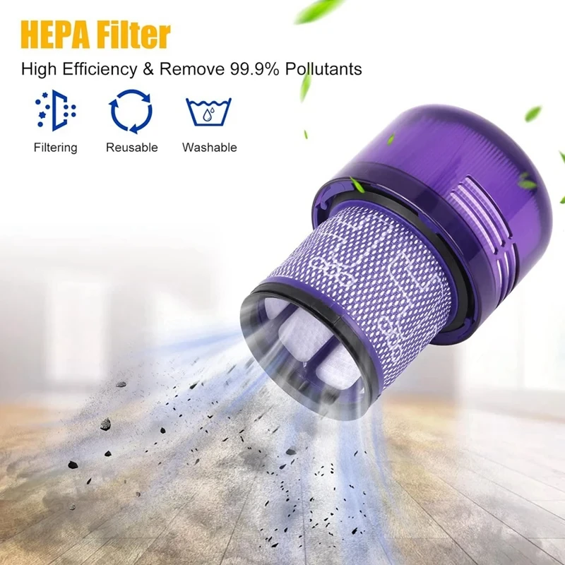 Compatible Filter for Dyson V12 Slim SV20 HEPA Filter For Dyson V12 Detect Slim Replacement Kit Vacuum Cleaner Part Accessories image 5
