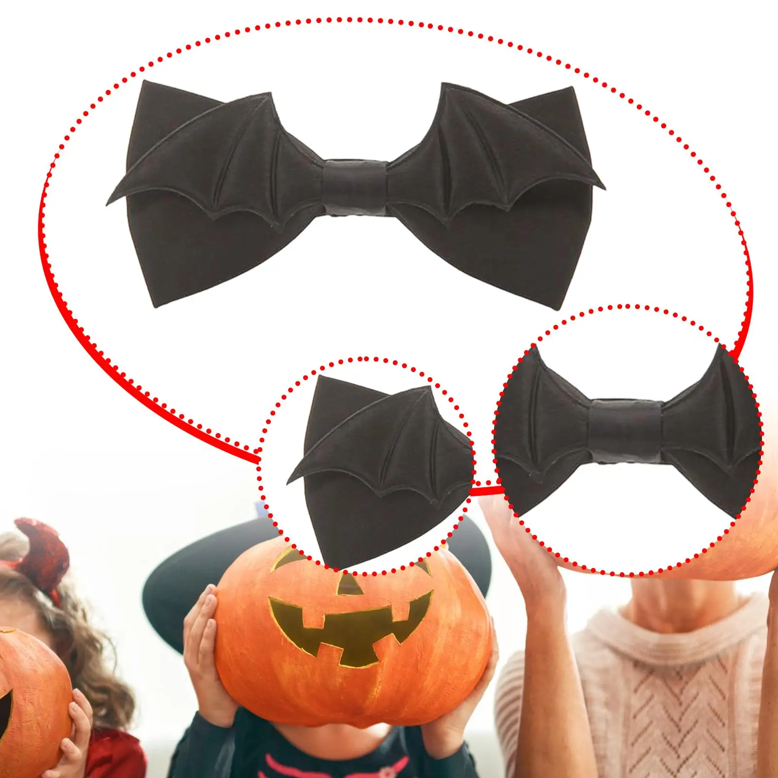 Papillon di Halloween Fai finta di giocare Accessori cosplay per bambini per cosplay di festival