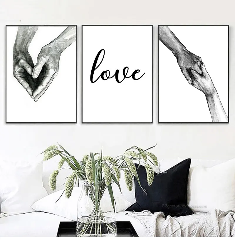 Decorativas Pared Cuadros Scandinavian Home Posters And Prints Living Room Bedroom Canvas Painting Wall Art Nordic Laminas
