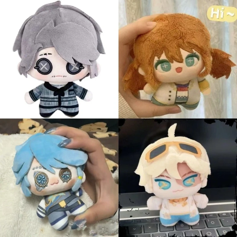 Cartoon Identity V  Doujin Dolls Cute Embalmer & Cheerleader Plushies, Stuffed Cotton Dolls, Starfish-shaped Anime Merchandise
