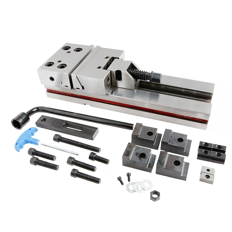 150*200 Clamping Parallel Bench Vice 8 CNC Milling Machine Tool Modular Vise Precision