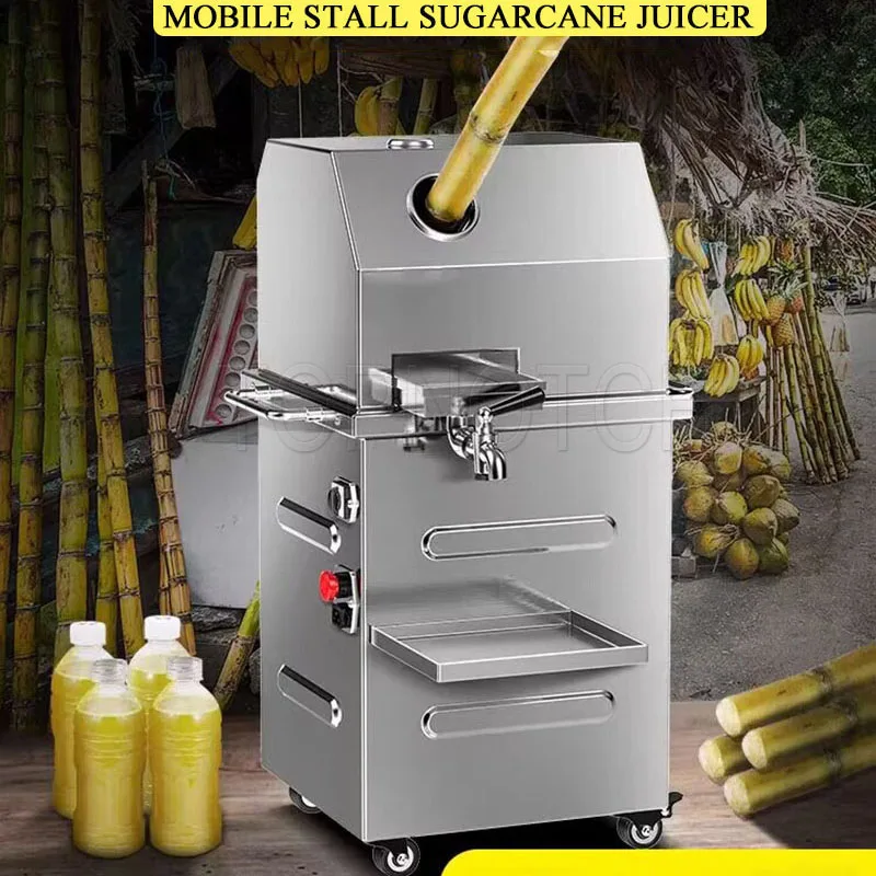 Commercial Sugarcane Juicer Machine Sugar Cane Multi Purpose Juice Extractor Electric Cane 220V