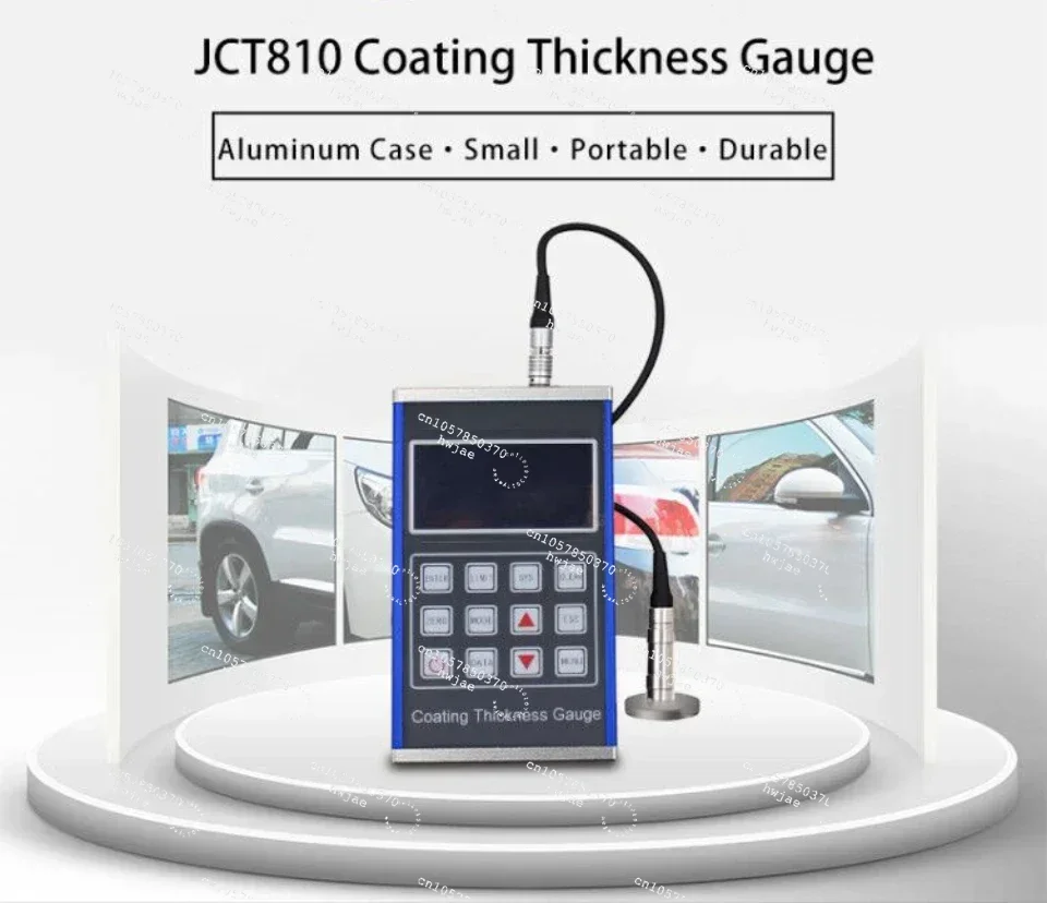 JCT800NF High Accuracy Industrial Surface Coating Thickness Gauge Meter Digital