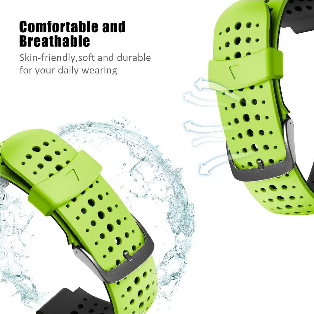Ремешок для наручных часов Garmin Forerunner 235 230 620 630 735XT 235Lite, ремешок для умных часов, силиконовый дышащий браслет
