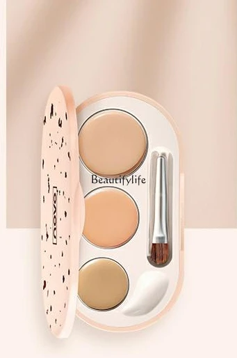 

Moisturizing Concealer Plate, Face Nourishing, 3-Color Cover, Face Nourishing