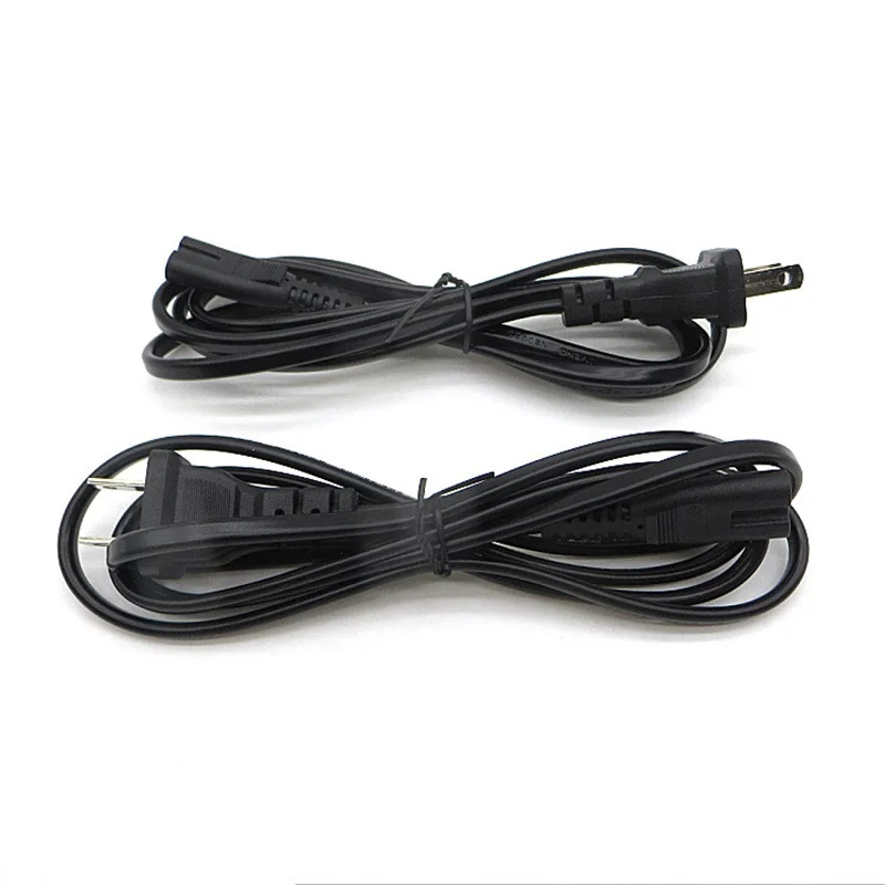 EU Plug 2pin IEC320 C7 US Power Cable Power Extension Cord For Dell Laptop Charger Canon Epson Printer Radio Speaker PS4 XBOX view 2