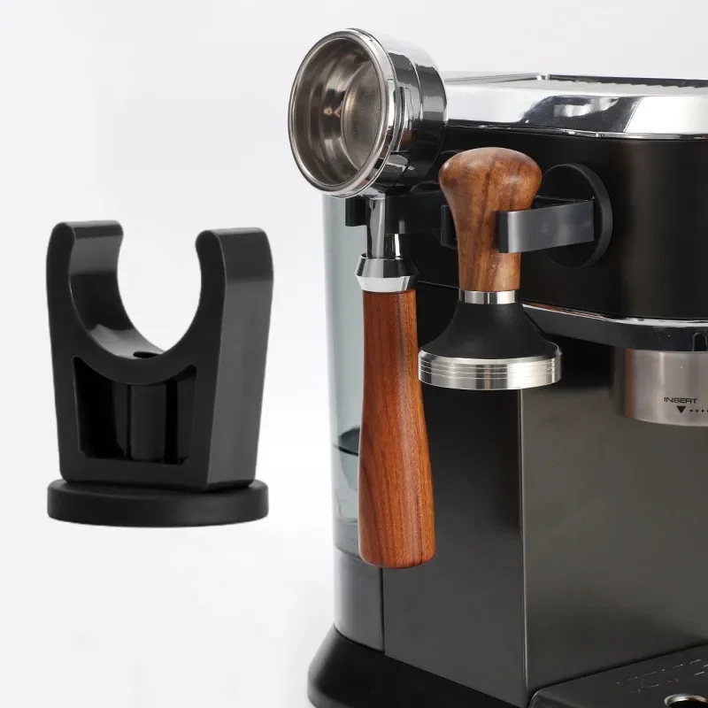 Coffee Machine Magnetic Portafilter, Wall Mounts Rack, Tamper Hammer Distributor, Stirrer Needle, Holder