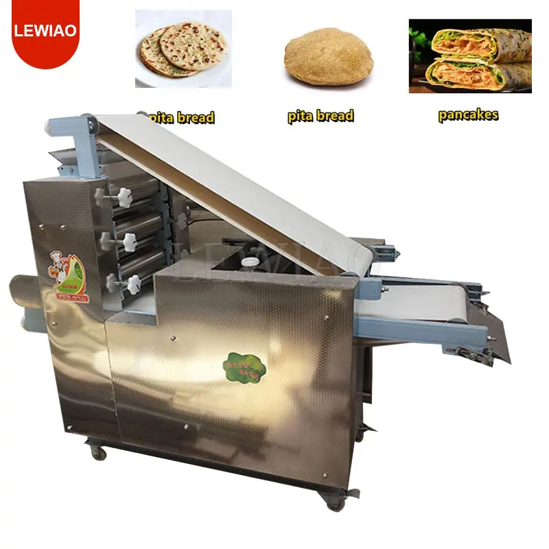 Fully Automatic Dumpling Curry Yun Tun Skin Molding Machine Commercial Large Cake Making Machine