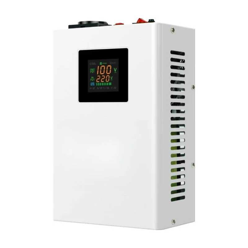 Wall-mounted electronic AC voltage regulator 220v automatic household/10KVA small air conditioner refrigerator