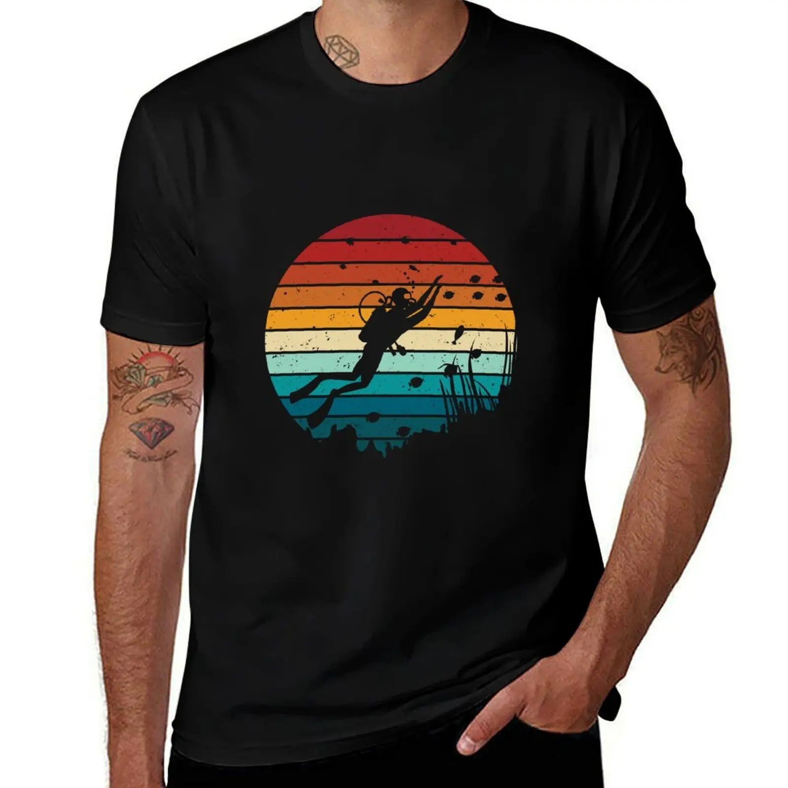 

Diver Gift Diving & Sea Diving T-Shirt anime shirt shirts graphic rapper graphic tees oversized t shirt men