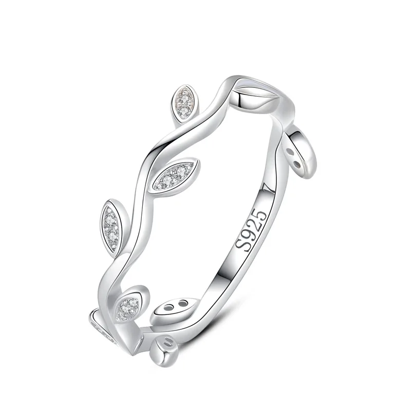 

Женские ювелирные изделия Eternity Joyas с кубическим цирконием, серебряные кольца, женские стерлингового серебра 925 пробы