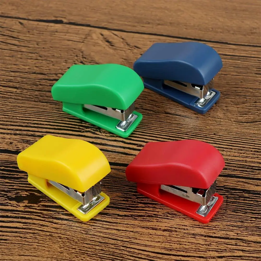 Portable Office Accessories Teacher Tool Stationery Paper Binding Finisher Stapler Set