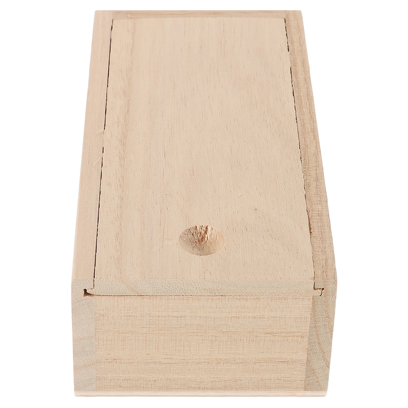 

1pc Wooden Fishing Bait Box Small Worm Holder Lure Storage Containers Outdoor Tackle Accessories Fishing Crab