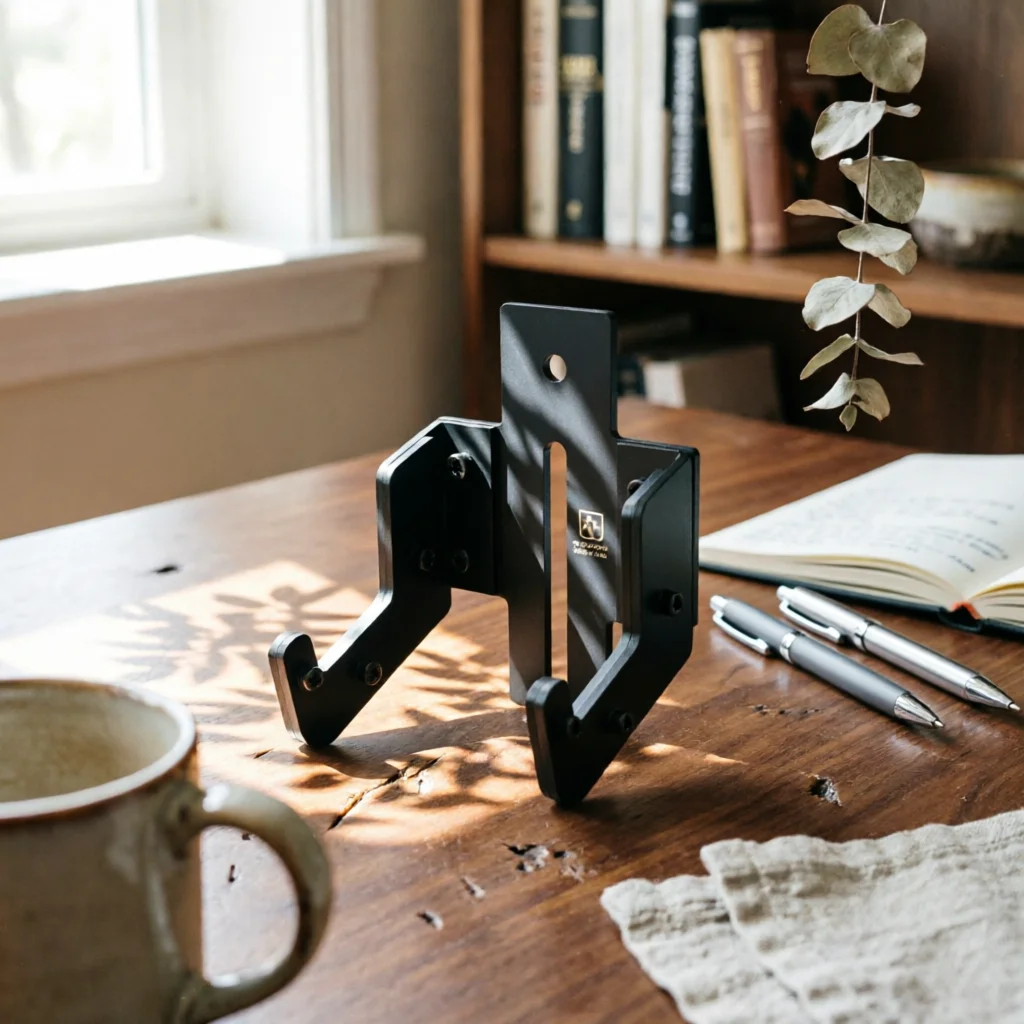 Barbell Support Bracket Matte Black Barbell Hook Bar Rack Scratch-Resistant for Gym Owners, Weight Room