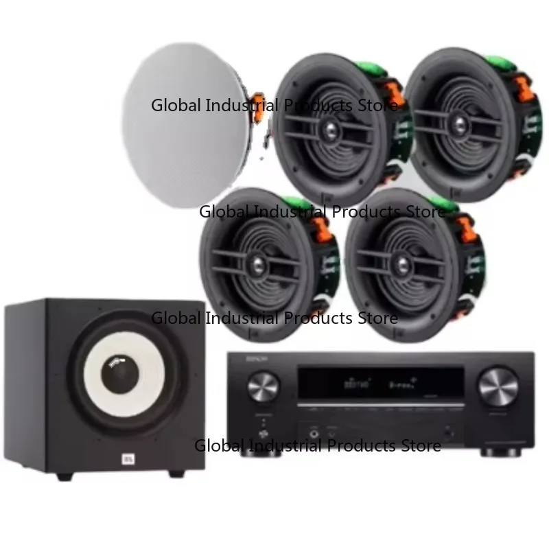 For STAGE280W AC Powered 5.1 Channel Home Theater Ceiling Embedded Speaker Set with Panoramic Sound