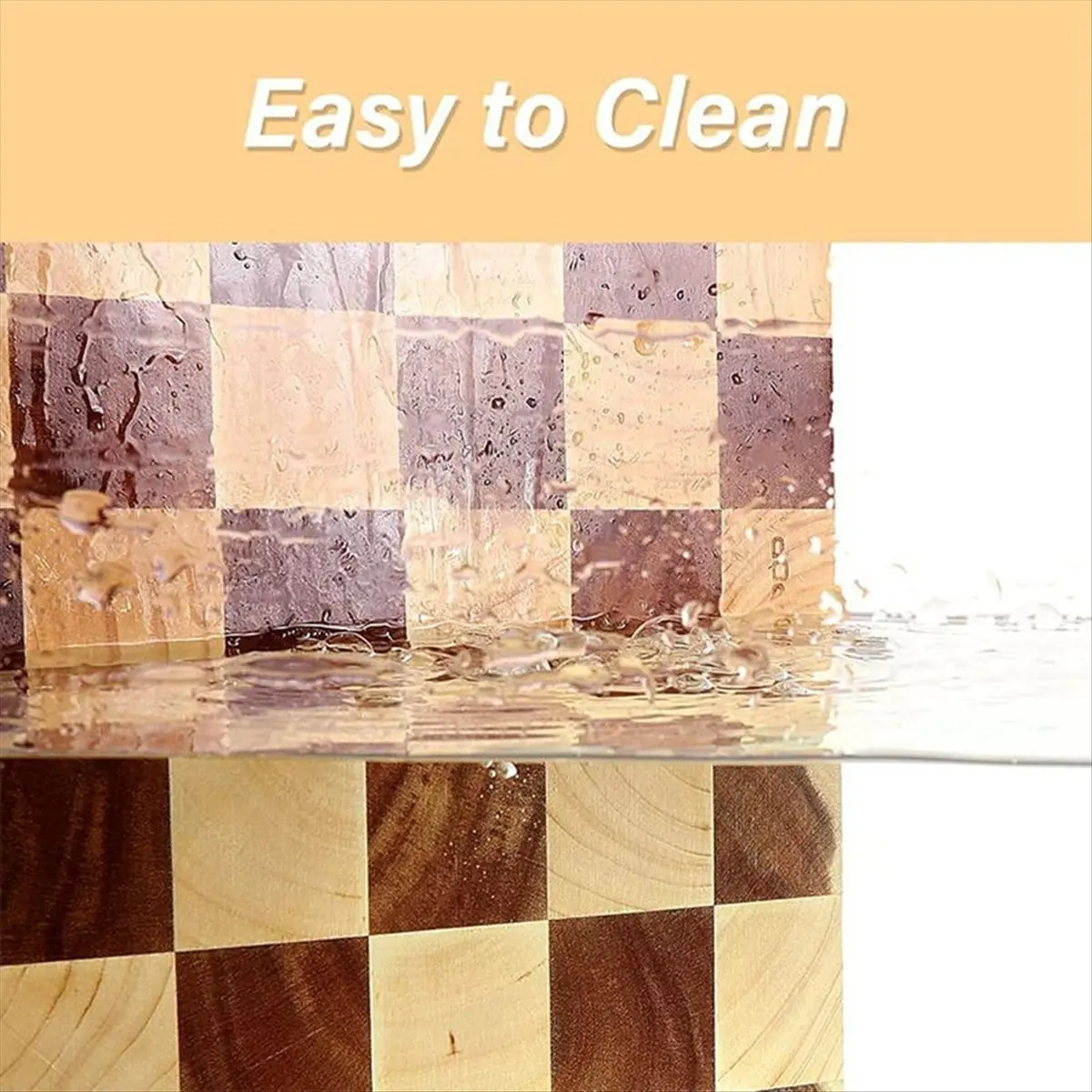 2026 + 1 Pc End Cutting Board Heavy Duty Rubber Wood Chopping Board Flippable Serving Board for Meat Bread Fruits Vegetable