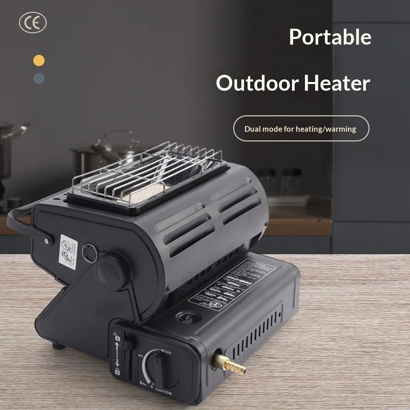 Portable Outdoor Heating Stove Dual-Use Cassette Stove Compact Practical Design Ready Stock