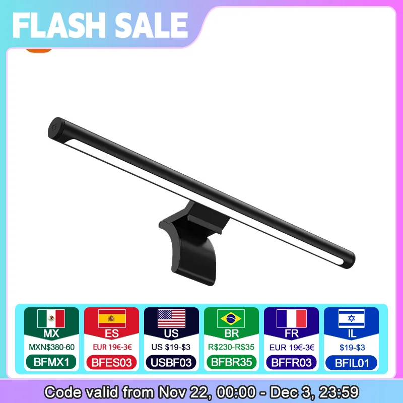 Xiaomi Mijia Computer Monitor Light Bar for PC Monitor LED Lamp Screen Hanging Light Student Eyes Protection Reading Learning