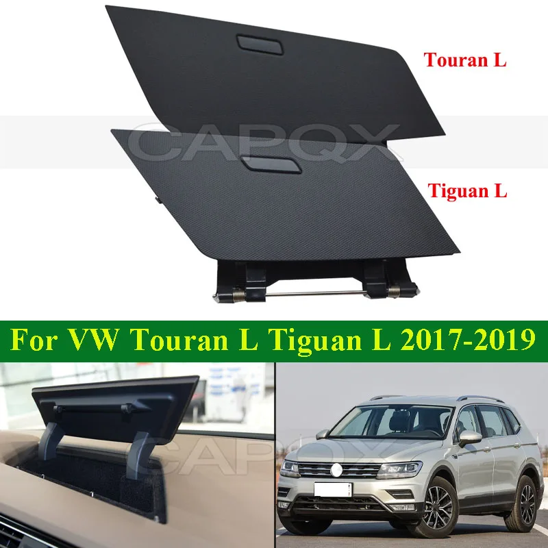 

CAPQX Black Dashboard Center Console Glove Box For VW Touran L Tiguan L 2017-2019 Storage Sundries Box Dashboard Storage Box