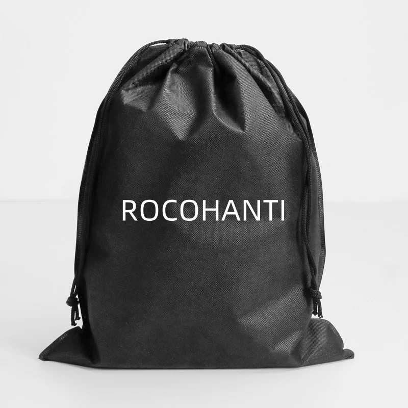

100pcs Custom Eco- Friendly Non Woven Fabric Drawstring Dust Bag Covers for Non-Woven Fabric Shoe