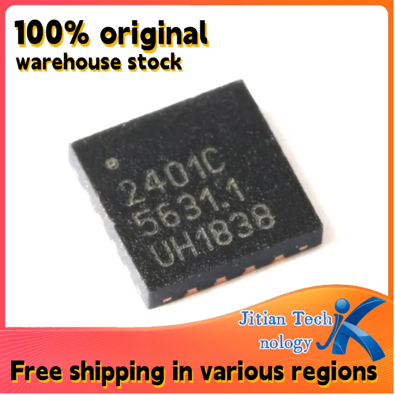 10PCS 100% brand new  RFX2401C logo 2401C QFN-16 2.4GHz ZigBee/ISM High-Quality Electronic Component