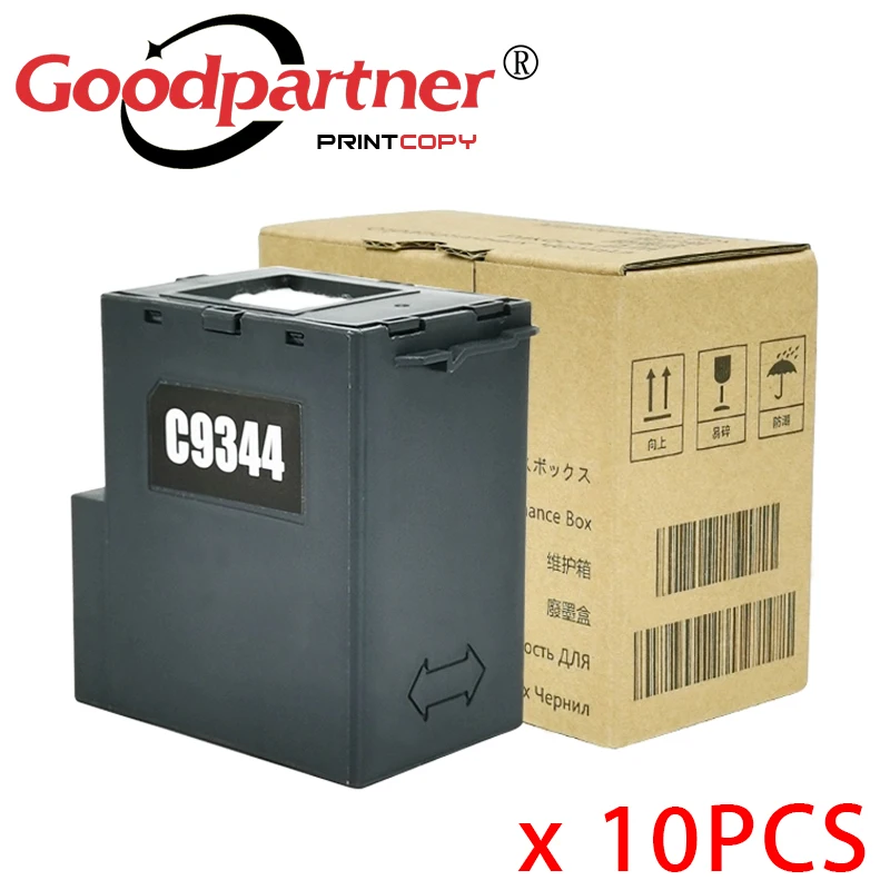 10X C9344 Ink Maintenance Box for EPSON Expression Home XP 2100 2105 3100 3105 4100 4101 4105 WorkForce WF 2810 2830 2835 2850