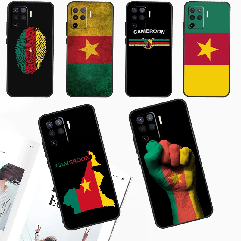 Republic of Cameroon Flag For OPPO A17 A77 A79 A98 A78 A58 A5 A9 A53 A15 A96 A76 A16 A74 A94 A52 A72 A54 A57 S Case