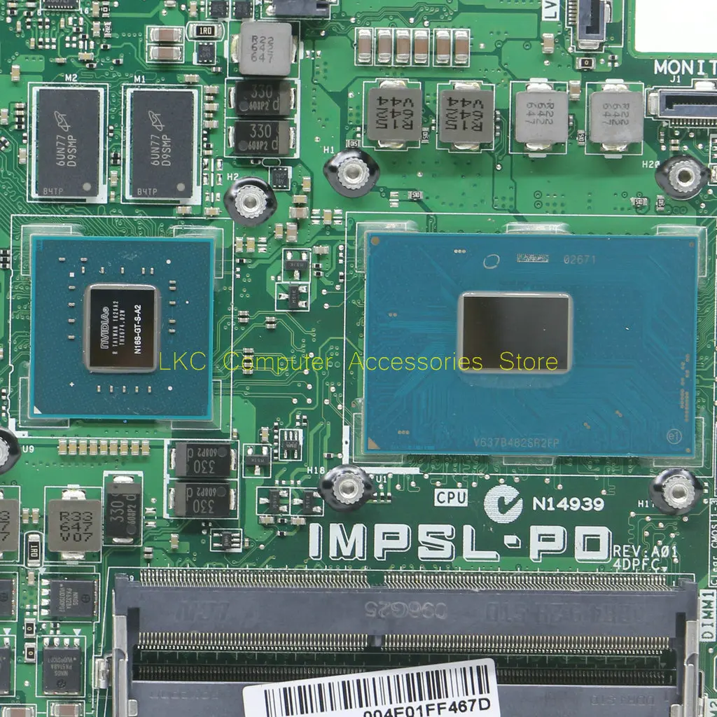 NEUE FÜR DELL Inspiron 24 7459 AIO Alle-In-Einem Motherboard 8GGCV 08GGCV CN-08GGC IMPSL-PO IMPSL-PD i5-6300HQ Mit GeForce 940M GPU