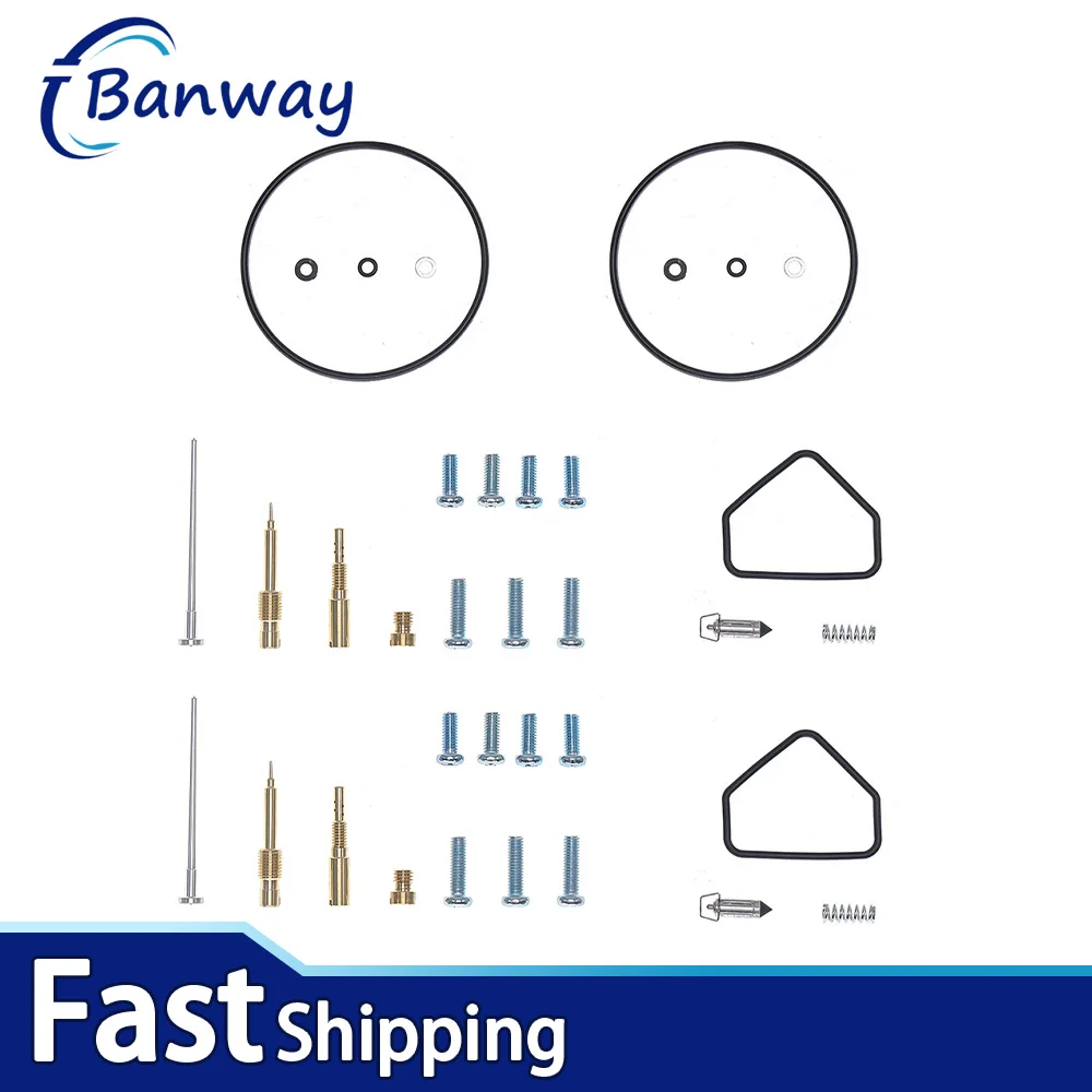 

2X For KAWASAKI VULCAN 750 VN750 1987 - 2006 Carburetor Repair Kit