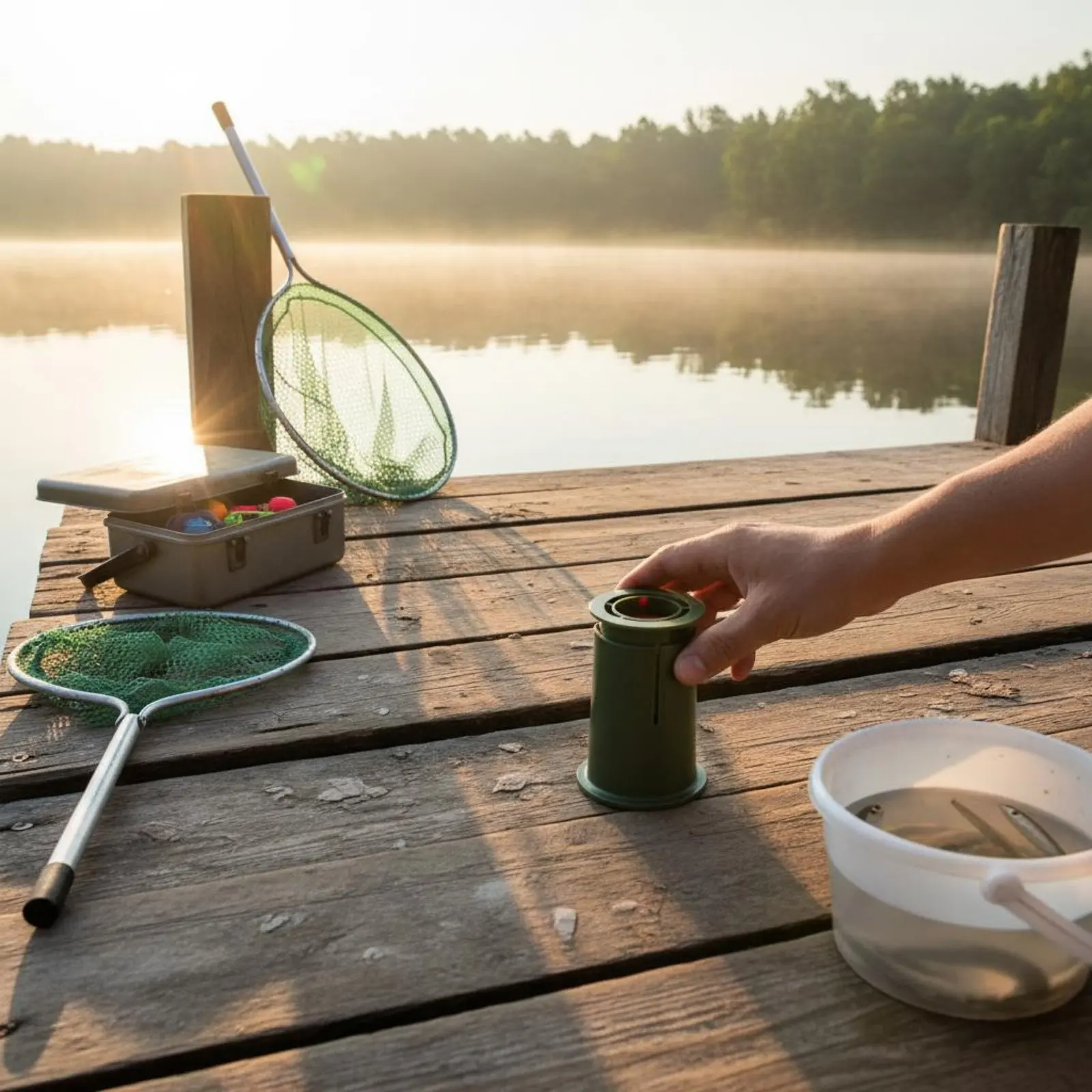 Herramienta Portátil para Hacer Boilies, Accesorio de Pesca para Pescadores de Carpas
