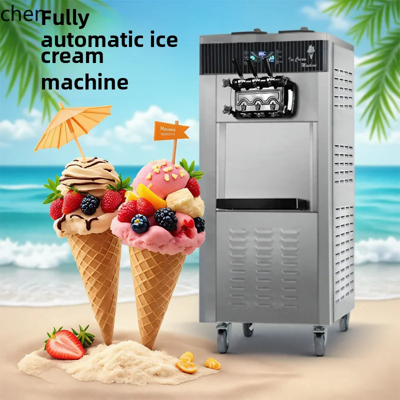 

ZML ice cream machine commercial automatic vertical desktop ice cream machine cone machine