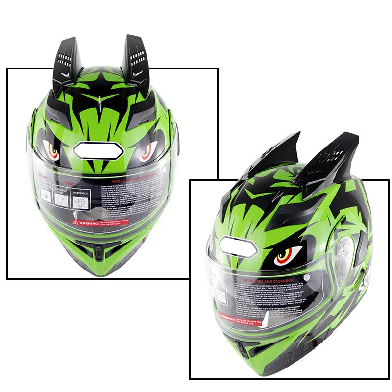 

Motorbike Helmet Horns with Streamlined Hollow Design for Road Bike Road Mountain