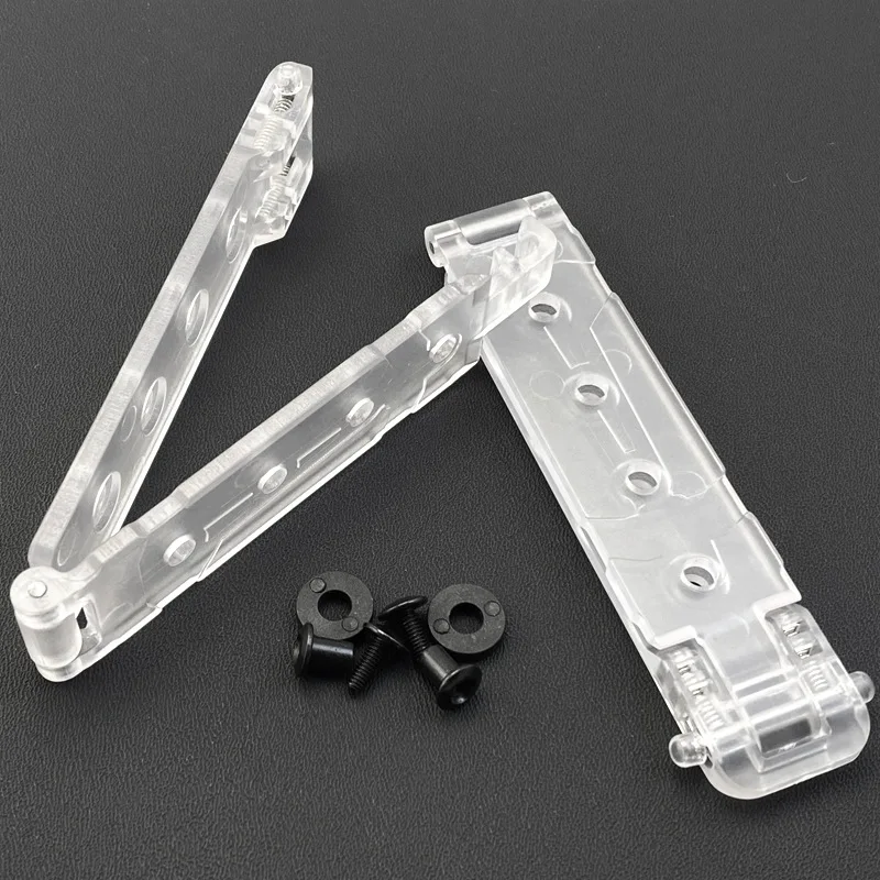 Transparent MOLLE-LOK MOLLE Waist Clip Back Clamp With Screws For KYDEX Holsters Knife Sheath Scabbard DIY Make Parts