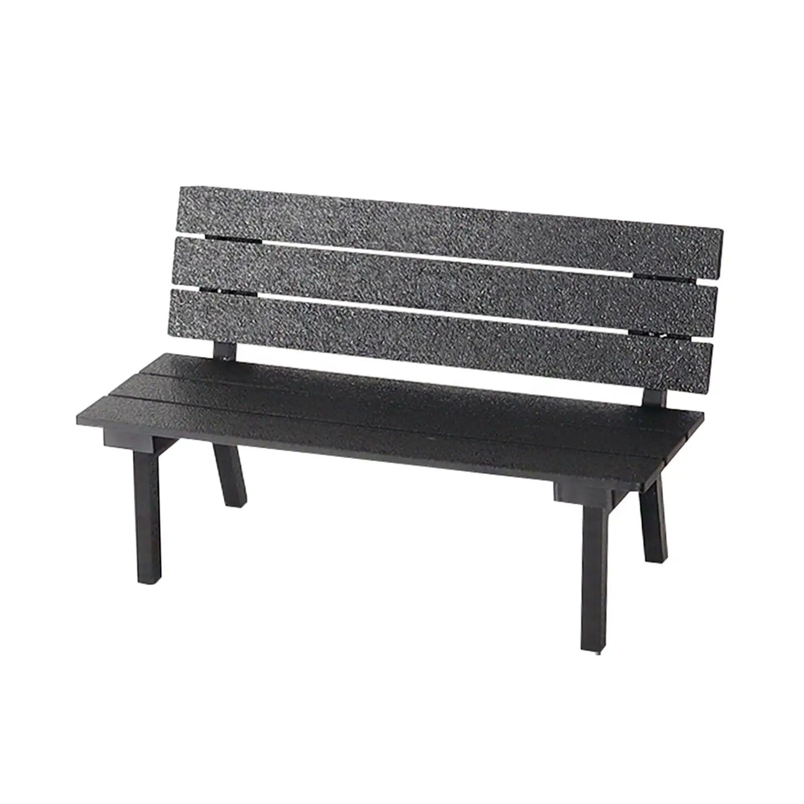 Miniature Garden Bench, Decorative Mini Park Bench, Mini Patio Furniture Chair Model Miniature Furniture for Furnishings