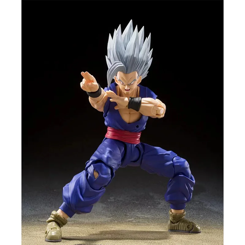 Original BANDAI S.H.Figuarts Dragon Ball Z Son Gohan Beast PVC 16cm In Stock Anime Action Collection Figures Model Toys