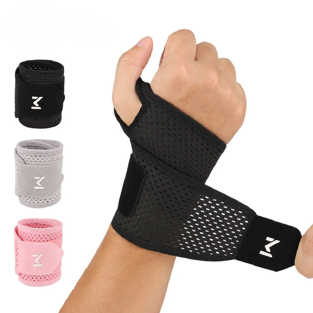 

1PCS Breathable Wrist Support Brace for Gym/Work - Adjustable Compression Sleeve, Arthritis & Carpal Tunnel Relief
