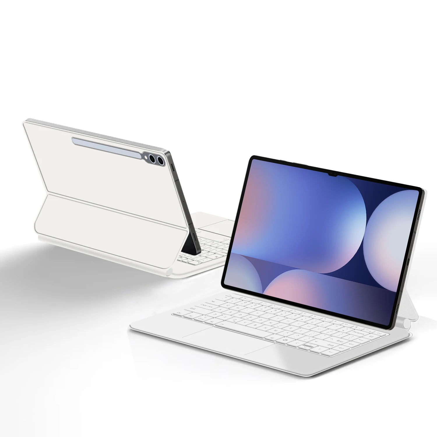 Tastiera magica per Samsung Galaxy Tab S10 Ultra S9 Ultra S8 Ultra 14.6 "Tablet Multi-touch Touchpad Tastiera retroilluminata Custodia Cover