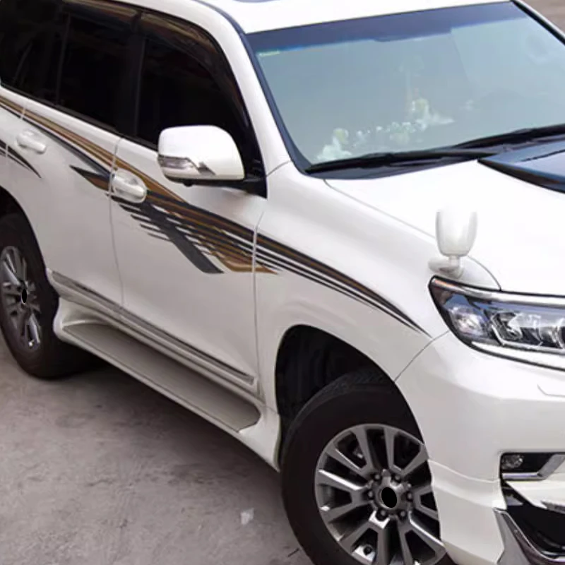 For Land Cruiser 200 Prado 150 Front engine cover sandboard mirror Multi-angle mirror LC150 LC200 Exterior upgraded Accessories