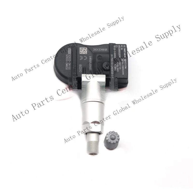 L+ 52933-3N100 4x Tire Pressure Sensor TPMS For Hyundai Accent Kia Sorento 433MHz