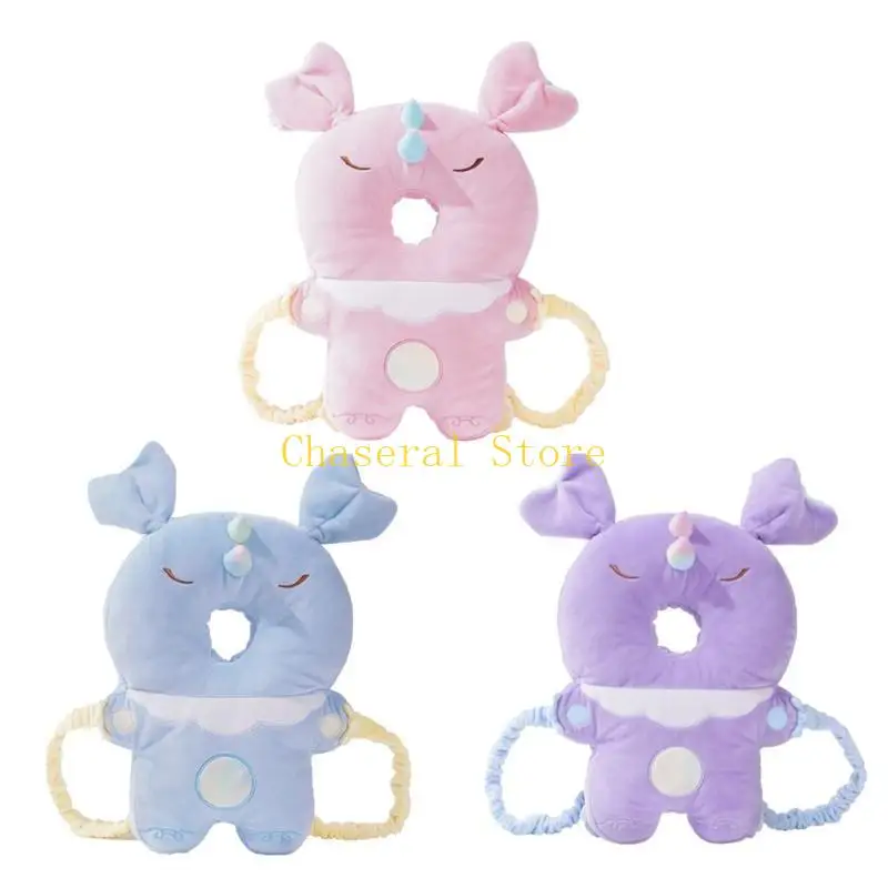 E7CE Cotton Head Protector Backpack Baby Head Cushion Baby Safety Cushion