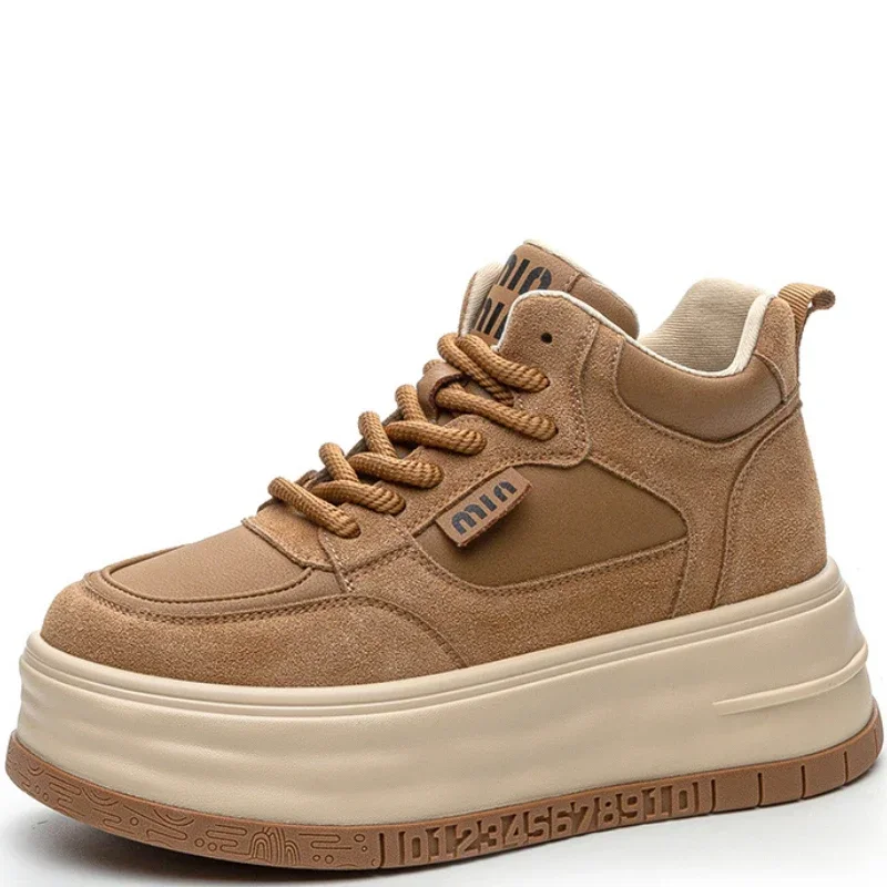 

Pop 7cm Synthetic Leather Genuine Booties Motorcycle Boots Flats ZIP Ankle Booties Punk Mixed Color Platform Wedge Women Size 32