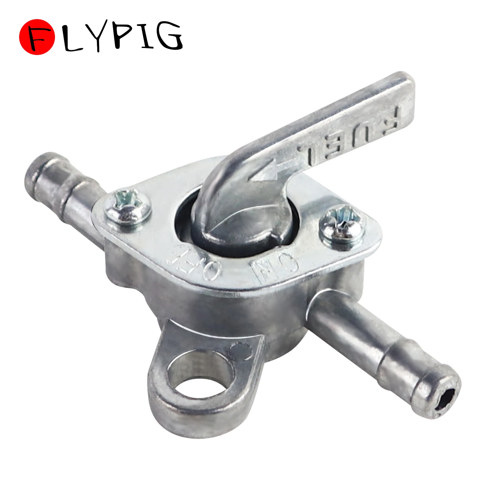 Inline ON/OFF Switch Shutoff Fuel Gas Valve Petcock for 50 70 90 100 110 125 150cc Scooter Mopeds ATVs Dirt Bikes and Go Karts