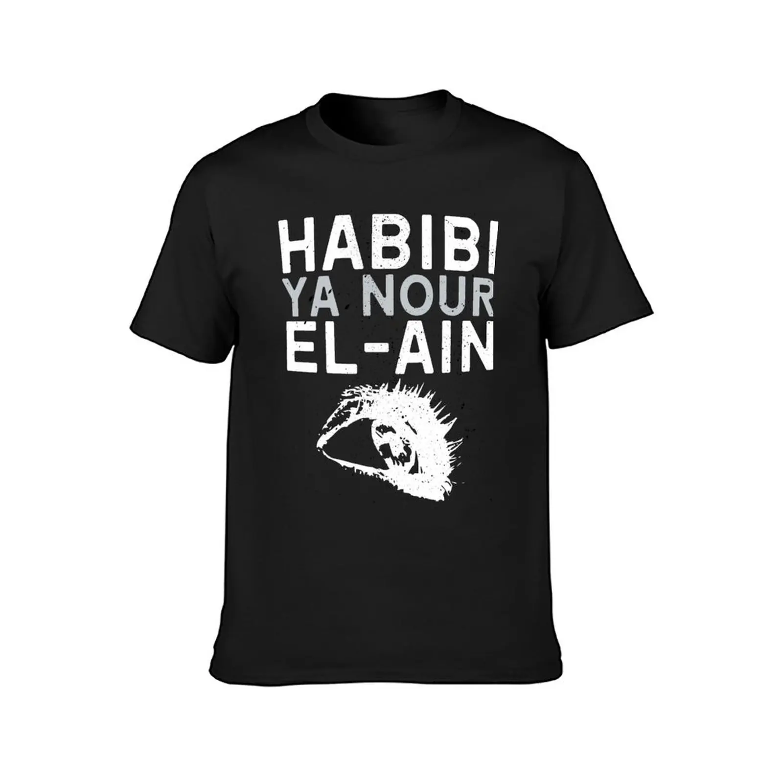 Habibi Ya Nour El-Ain T-Shirt anime customizeds shirts graphic tees aesthetic clothes mens graphic t-shirts hip hop