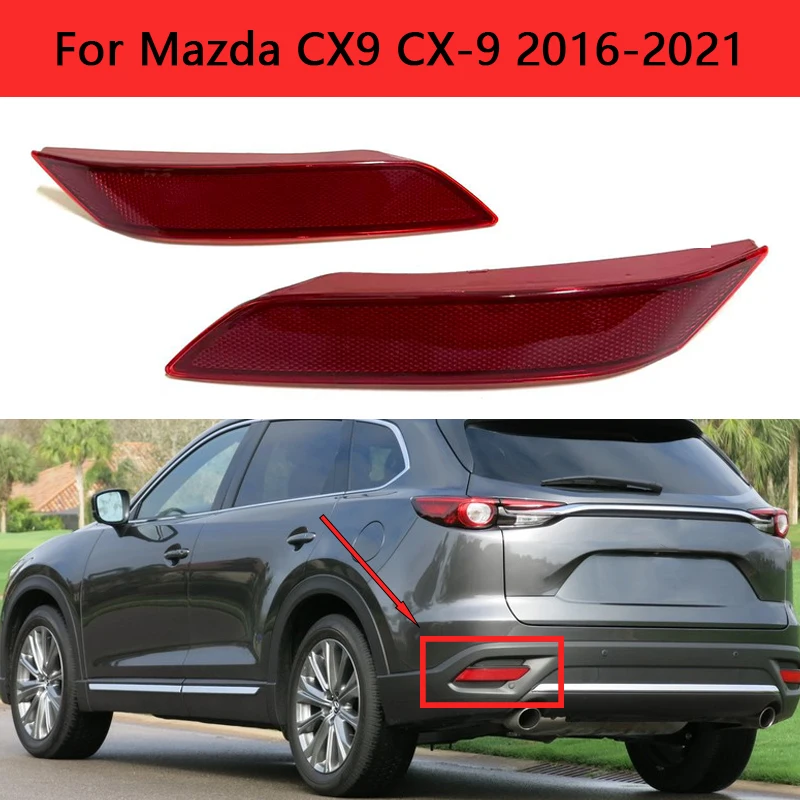 

Car Accessories Rear Reflectors Fog Lamp Warning Light Tail Rear Bumper Fog Lamp Reflectors Light For Mazda CX9 CX-9 2016-2021