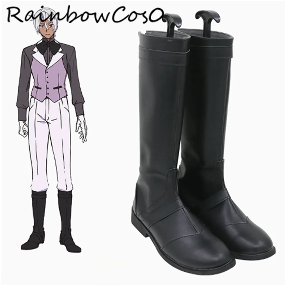 Noe Archiviste Les Memoires de Vanitas The Case Study of Vanita Cosplay Shoes Boots Game Anime Party Halloween RainbowCos0W4919